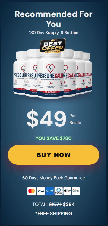 Buy PressureCalmX 6 Bottle